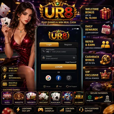 UR8 Game Free Download APK 2026 | Games, Bonuses & Mobile Play | Latest Version 3 UR8 Login to unlock the latest casino games and daily rewards